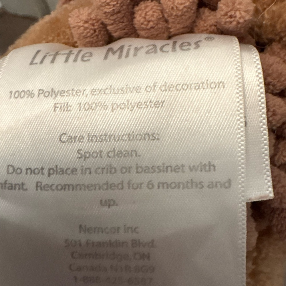 Little Miracles Snoodles Brown Puppy Dog Plush - Picture 4 of 4